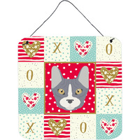 "Caroline's Treasures Don Sphynx Cat Love Door Hanging Prints wall-decor, Multicolor"