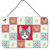 "Caroline's Treasures Don Sphynx Cat Love Door Hanging Prints wall-decor, Multicolor"