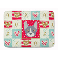 "Caroline's Treasures Don Sphynx Cat Love Machine Washable Memory Foam Mat doormats, Multicolor"
