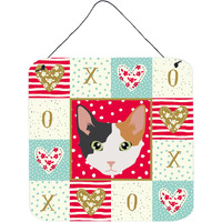 "Caroline's Treasures Skookum Cat Love Door Hanging Prints wall-decor, Multicolor"