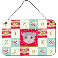 "Caroline's Treasures Ukrainian Levkoy Cat Love Door Hanging Prints wall-decor, Multicolor"