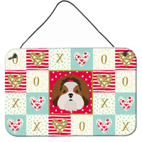 "Caroline's Treasures Imperial Shih Tzu Love Door Hanging Prints wall-decor, Multicolor"