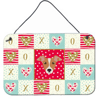 "Caroline's Treasures Italian Greyhound Love Door Hanging Prints wall-decor, Multicolor"