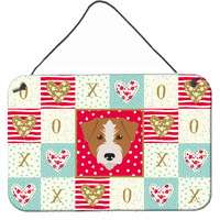 "Caroline's Treasures Kromfohrlander Love Door Hanging Prints wall-decor, Multicolor"