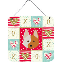 "Caroline's Treasures Nordic Spitz Love Door Hanging Prints wall-decor, Multicolor"
