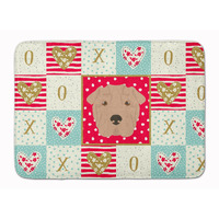 "Caroline's Treasures Shar Pei Love Machine Washable Memory Foam Mat doormats, Multicolor"