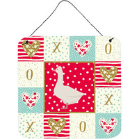 "Caroline's Treasures Roman Goose Love Door Hanging Prints wall-decor, Multicolor"