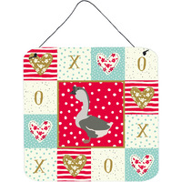 "Caroline's Treasures African Goose Love Door Hanging Prints wall-decor, Multicolor"