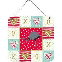 "Caroline's Treasures Rhea Love Door Hanging Prints wall-decor, Multicolor"