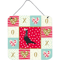 "Caroline's Treasures English Carrier Pigeon Love Door Hanging Prints wall-decor, Multicolor"
