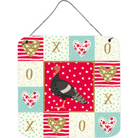 "Caroline's Treasures Marragansett Turkey Love Door Hanging Prints wall-decor, Multicolor"