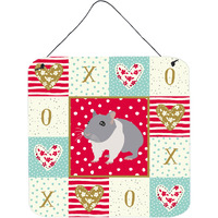 "Caroline's Treasures South African Hamster Love Door Hanging Prints wall-decor, Multicolor"