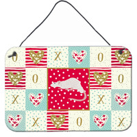 "Caroline's Treasures Dumbo Sphynx Rat Love Door Hanging Prints wall-decor, Multicolor"