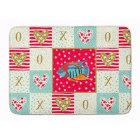 "Caroline's Treasures Severum Love Machine Washable Memory Foam Mat doormats, Multicolor"