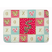"Caroline's Treasures Python Machine Washable Memory Foam Mat doormats, Multicolor"