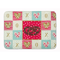 "Caroline's Treasures Snake Machine Washable Memory Foam Mat doormats, Multicolor"