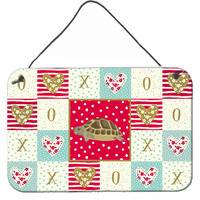 "Caroline's Treasures Turtle Door Hanging Prints wall-decor, Multicolor"