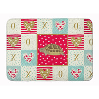 "Caroline's Treasures Turtle Machine Washable Memory Foam Mat doormats, Multicolor"
