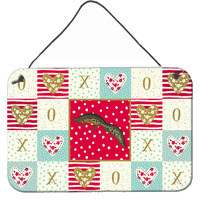 "Caroline's Treasures Newt Door Hanging Prints wall-decor, Multicolor"