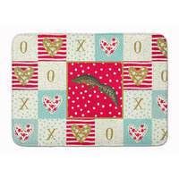 "Caroline's Treasures Newt Machine Washable Memory Foam Mat doormats, Multicolor"