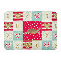 "Caroline's Treasures Pond Slider Turtle Machine Washable Memory Foam Mat doormats, Multicolor"