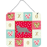 "Caroline's Treasures British Longhair Cat Love Door Hanging Prints wall-decor, Multicolor"