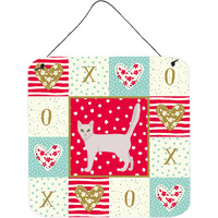 "Caroline's Treasures Burmilla Cat Love Door Hanging Prints wall-decor, Multicolor"