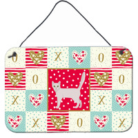 "Caroline's Treasures Burmilla Cat Love Door Hanging Prints wall-decor, Multicolor"