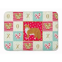 "Caroline's Treasures Maine Coon #1 Cat Love Machine Washable Memory Foam Mat doormats, Multicolor"