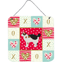 "Caroline's Treasures Manx #3 Cat Love Door Hanging Prints wall-decor, Multicolor"