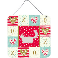 "Caroline's Treasures Munchkin #2 Cat Love Door Hanging Prints wall-decor, Multicolor"
