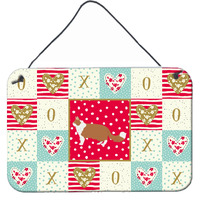 "Caroline's Treasures Norwegian Forest #2 Cat Love Door Hanging Prints wall-decor, Multicolor"