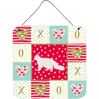 "Caroline's Treasures Oregon Rex #2 Cat Love Door Hanging Prints wall-decor, Multicolor"