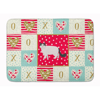"Caroline's Treasures Ragamuffin #1 Cat Love Machine Washable Memory Foam Mat doormats, Multicolor"