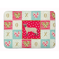 "Caroline's Treasures Siamese Modern #2 Cat Love Machine Washable Memory Foam Mat doormats, Multicolor"