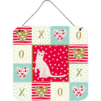 "Caroline's Treasures Burmilla #1 Cat Love Door Hanging Prints wall-decor, Multicolor"