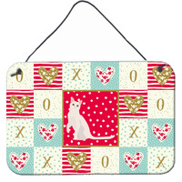 "Caroline's Treasures Burmilla #1 Cat Love Door Hanging Prints wall-decor, Multicolor"