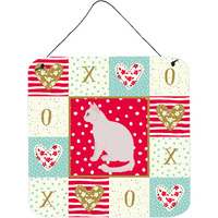 "Caroline's Treasures Burmilla #2 Cat Love Door Hanging Prints wall-decor, Multicolor"