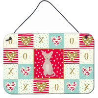 "Caroline's Treasures Minskin Cat Love Door Hanging Prints wall-decor, Multicolor"