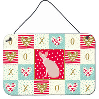 "Caroline's Treasures Sphynx #2 Cat Love Door Hanging Prints wall-decor, Multicolor"