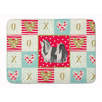 "Caroline's Treasures Havanese #1 Love Machine Washable Memory Foam Mat doormats, Multicolor"