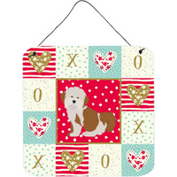 "Caroline's Treasures Havanese #2 Love Door Hanging Prints wall-decor, Multicolor"