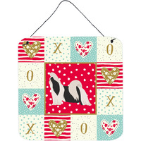 "Caroline's Treasures Imperial Shih Tzu Love Door Hanging Prints wall-decor, Multicolor"