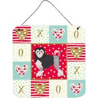 "Caroline's Treasures Lowchen Little Lion Dog #2 Love Door Hanging Prints wall-decor, Multicolor"