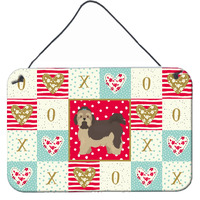 "Caroline's Treasures Russian Lapdog Love Door Hanging Prints wall-decor, Multicolor"