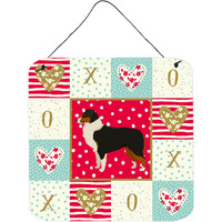 "Caroline's Treasures Australian Shepherd Love Door Hanging Prints wall-decor, Multicolor"