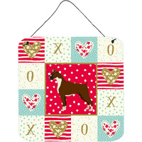 "Caroline's Treasures Boxer Love Door Hanging Prints wall-decor, Multicolor"