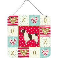 "Caroline's Treasures English Springer Spaniel Love Door Hanging Prints wall-decor, Multicolor"