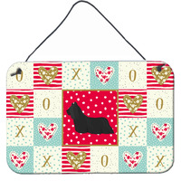 "Caroline's Treasures Skye Terrier Love Door Hanging Prints wall-decor, Multicolor"