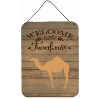"Caroline's Treasures Arabian Camel Dromedary Welcome Door Hanging Prints wall-decor, Multicolor"